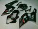 Negro Kit ABS Carenado Motocicleta Suzuki GSXR 1000 K5 2005-2006