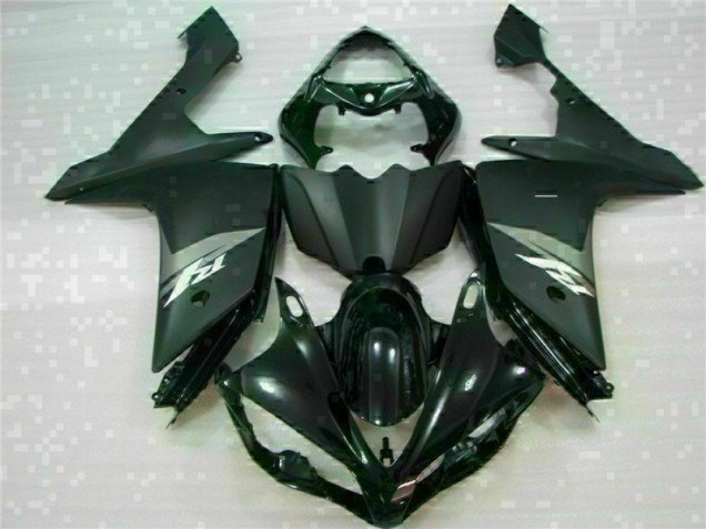 Negro Kit ABS Carenado Motocicleta Yamaha R1 2007-2008 Negro Kit ABS Carenado Motocicleta Yamaha R1 2007-2008