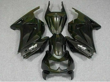 Negro Kit Carenado ABS Completo Kawasaki EX250 2008-2012