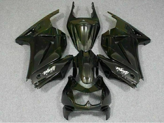 Negro Kit Carenado ABS Completo Kawasaki EX250 2008-2012 Negro Kit Carenado ABS Completo Kawasaki EX250 2008-2012