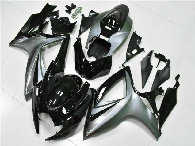 Negro Kit Carenado ABS Completo Suzuki GSXR 600 / 750 K6 2006-2007 Negro Kit Carenado ABS Completo Suzuki GSXR 600 / 750 K6 2006-2007