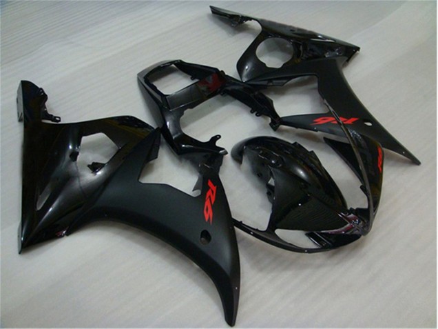 Negro Kit Carenado ABS Completo Yamaha R6 2003-2005 Negro Kit Carenado ABS Completo Yamaha R6 2003-2005