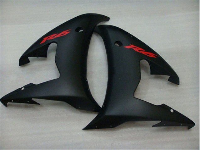 Negro Kit Carenado ABS Completo Yamaha R6 2003-2005 Negro Kit Carenado ABS Completo Yamaha R6 2003-2005