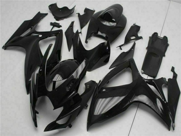 Negro Kit Carenado Inyección Suzuki GSXR 600 / 750 K6 2006-2007 Negro Kit Carenado Inyección Suzuki GSXR 600 / 750 K6 2006-2007