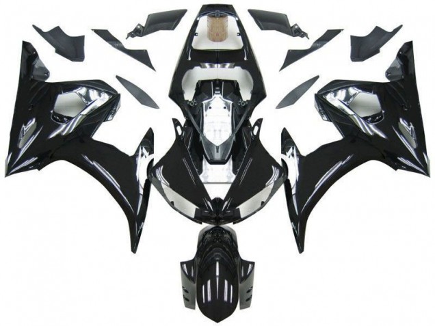 Negro Kit Carenado Moto Yamaha R6 2003-2005 Negro Kit Carenado Moto Yamaha R6 2003-2005