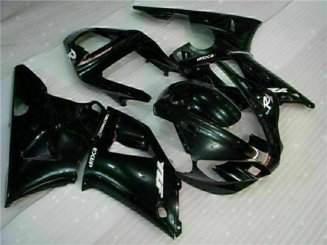 Negro Kit Completo Carenado Moto Yamaha R1 2000-2001 Negro Kit Completo Carenado Moto Yamaha R1 2000-2001