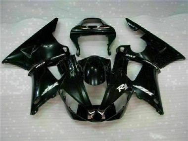 Negro Kit Completo Carenado Moto Yamaha R1 2000-2001