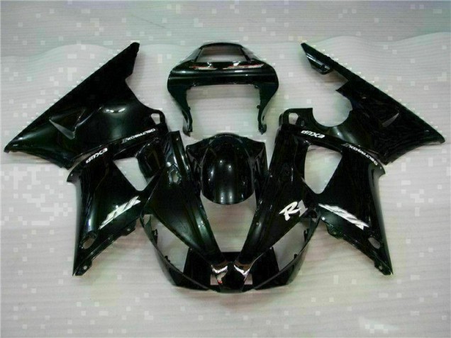 Negro Kit Completo Carenado Moto Yamaha R1 2000-2001 Negro Kit Completo Carenado Moto Yamaha R1 2000-2001