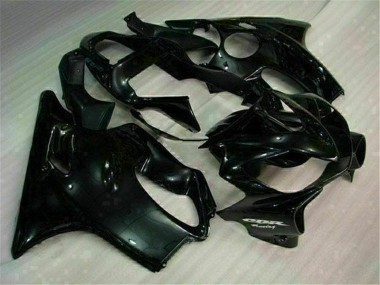 Negro Kits ABS Carenado Motocicleta Honda CBR 600 F4i 2001-2003
