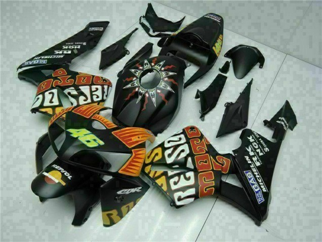 Negro Kits Completo Carenado Moto ABS Honda CBR 600 RR 2005-2006 Negro Kits Completo Carenado Moto ABS Honda CBR 600 RR 2005-2006