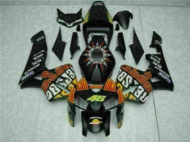 Negro Kits Completo Carenado Moto ABS Honda CBR 600 RR 2005-2006 Negro Kits Completo Carenado Moto ABS Honda CBR 600 RR 2005-2006