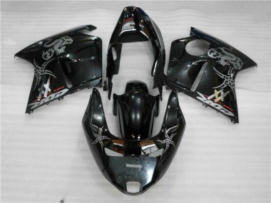 Negro Kits Completo Carenado Moto Honda CBR 1100 XX 1996-2007