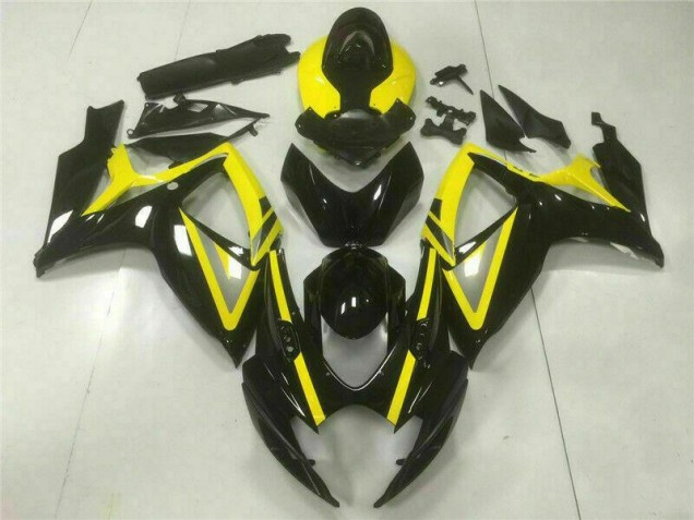 Negro Kits Completo Carenado Moto Suzuki GSXR 600 / 750 K6 2006-2007 Negro Kits Completo Carenado Moto Suzuki GSXR 600 / 750 K6 2006-2007