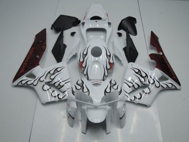 Negro Llama Carenado Moto Honda CBR 600 RR 2005-2006