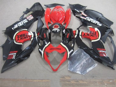 Negro Lucky Strike Rojo Motul Carenado Moto Suzuki GSXR 1000 K5 2005-2006