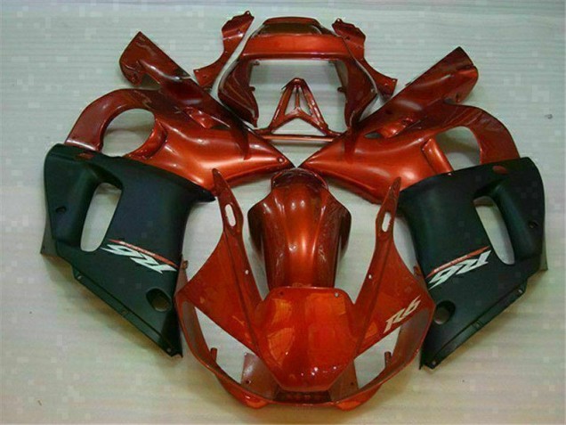 Negro Marrón Carenado Moto Yamaha R6 1998-2002 Negro Marrón Carenado Moto Yamaha R6 1998-2002