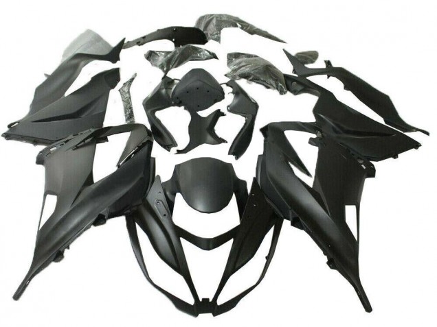 Negro Mate ABS Moto Plástico Kawasaki ZX6R 2013-2018 Negro Mate ABS Moto Plástico Kawasaki ZX6R 2013-2018