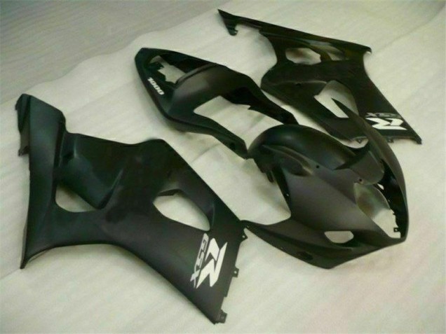 Negro Mate ABS Moto Plástico Suzuki GSXR 1000 K3 2003-2004 Negro Mate ABS Moto Plástico Suzuki GSXR 1000 K3 2003-2004