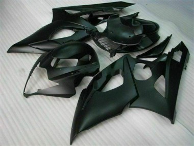 Negro Mate Carenado Moto Suzuki GSXR 1000 K5 2005-2006