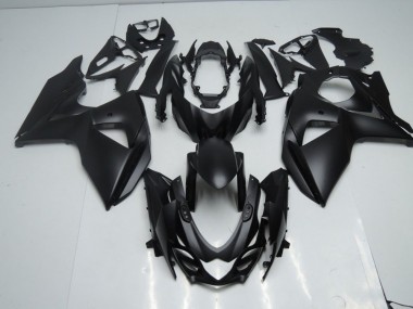 Negro Mate Carenado Moto Suzuki GSXR 1000 K9 2009-2016