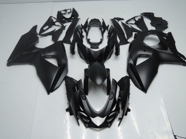 Negro Mate Carenado Moto Suzuki GSXR 1000 K9 2009-2016 Negro Mate Carenado Moto Suzuki GSXR 1000 K9 2009-2016