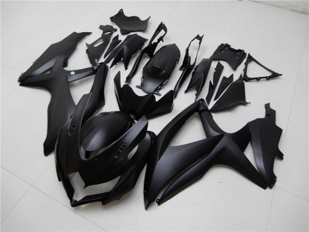 Negro Mate Carenado Moto Suzuki GSXR 600 / 750 K8 2008-2010 Negro Mate Carenado Moto Suzuki GSXR 600 / 750 K8 2008-2010