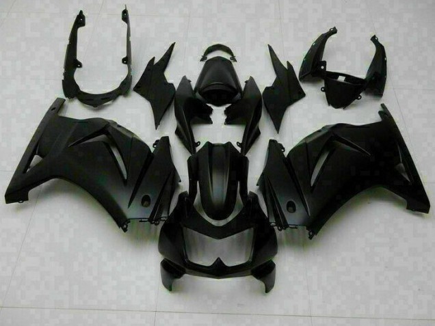 Negro Mate Carrocería Motocicletas Kawasaki EX250 2008-2012 Negro Mate Carrocería Motocicletas Kawasaki EX250 2008-2012