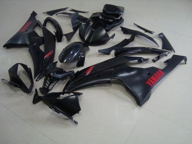 Negro Mate Carrocería Motocicletas Yamaha R6 2008-2016 Negro Mate Carrocería Motocicletas Yamaha R6 2008-2016
