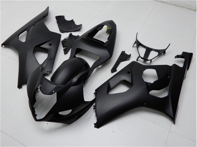 Negro Mate Kit Carenado ABS Completo Suzuki GSXR 1000 K3 2003-2004