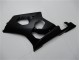 Negro Mate Kit Carenado ABS Completo Suzuki GSXR 1000 K3 2003-2004
