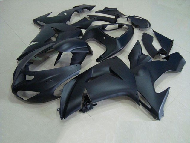 Negro Mate Kit Completo Carenado Moto Kawasaki ZX10R 2006-2007 Negro Mate Kit Completo Carenado Moto Kawasaki ZX10R 2006-2007