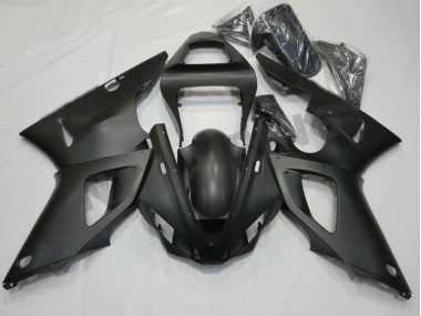 Negro Mate Kit Completo Carenado Moto Yamaha R1 2000-2001