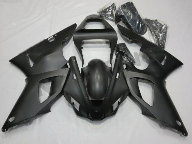 Negro Mate Kit Completo Carenado Moto Yamaha R1 2000-2001 Negro Mate Kit Completo Carenado Moto Yamaha R1 2000-2001