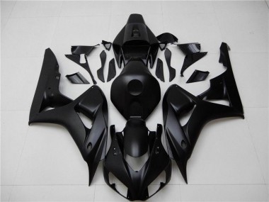 Negro Mate Plástico Moto Honda CBR 1000 RR 2006-2007