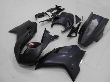 Negro Mate Racing Verision Carenado Moto Ducati 848 1098 1198 2007-2014