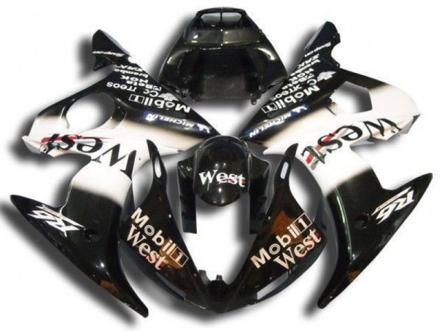 Negro Mobil West Carenado Moto Yamaha R6 2003-2005 Negro Mobil West Carenado Moto Yamaha R6 2003-2005