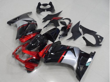 Negro Naranja Carenado Moto Kawasaki ZX 250R 2008-2012