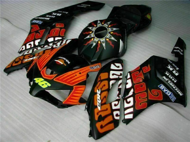 Negro Naranja Carenado & Plástico Moto Honda CBR 1000 RR 2004-2005 Negro Naranja Carenado & Plástico Moto Honda CBR 1000 RR 2004-2005