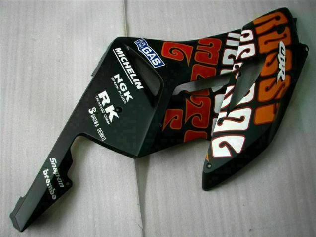 Negro Naranja Carenado & Plástico Moto Honda CBR 1000 RR 2004-2005 Negro Naranja Carenado & Plástico Moto Honda CBR 1000 RR 2004-2005