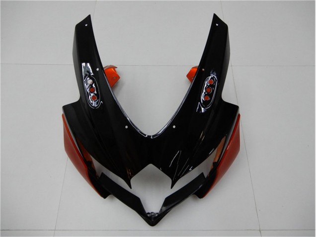 Negro Naranja Gris Carenado Moto Suzuki GSXR 600 / 750 K8 2008-2010 Negro Naranja Gris Carenado Moto Suzuki GSXR 600 / 750 K8 2008-2010