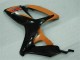 Negro Naranja Plástico Moto Suzuki GSXR 600 / 750 K6 2006-2007 Negro Naranja Plástico Moto Suzuki GSXR 600 / 750 K6 2006-2007