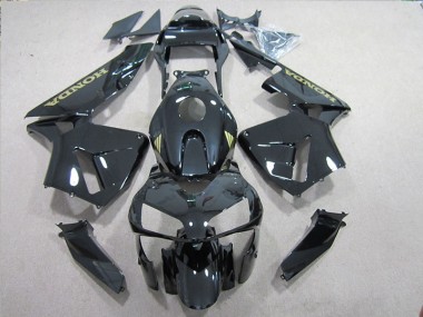 Negro Oro Calcomanías Carenado Moto Honda CBR 600 RR 2005-2006