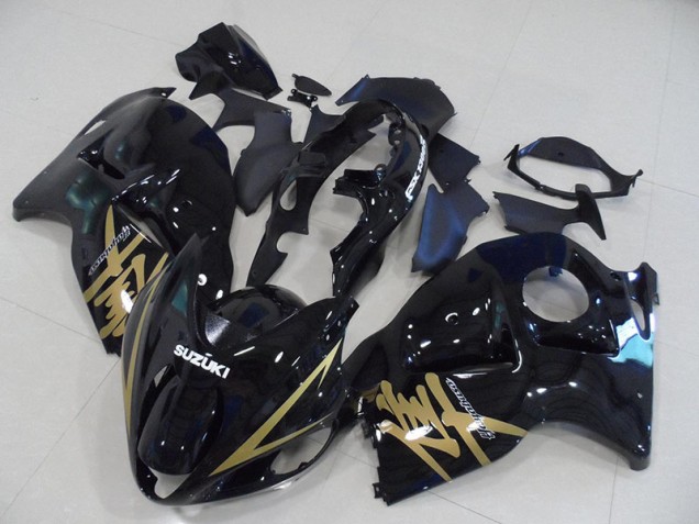 Negro Oro Calcomanías Carenado Moto Suzuki GSXR 1300 Hayabusa 1996-2007 Negro Oro Calcomanías Carenado Moto Suzuki GSXR 1300 Hayabusa 1996-2007
