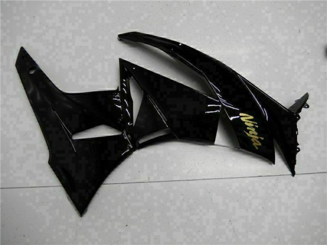 Negro Oro Ninja Carenado Moto Kawasaki ZX6R 2009-2012 Negro Oro Ninja Carenado Moto Kawasaki ZX6R 2009-2012