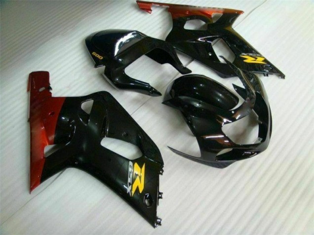 Negro Plástico Moto Suzuki GSXR 600 / 750 K1 K2 K3 2001-2003 Negro Plástico Moto Suzuki GSXR 600 / 750 K1 K2 K3 2001-2003