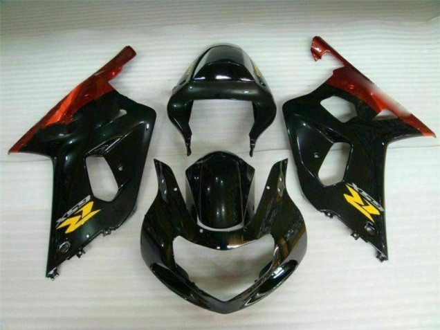 Negro Plástico Moto Suzuki GSXR 600 / 750 K1 K2 K3 2001-2003 Negro Plástico Moto Suzuki GSXR 600 / 750 K1 K2 K3 2001-2003