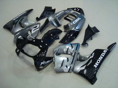 Negro Plata Carenado Moto Honda CBR 900 RR 893 1996-1997