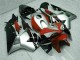 Negro Plata Rojo Carenado Moto Honda CBR 600 RR 2005-2006 Negro Plata Rojo Carenado Moto Honda CBR 600 RR 2005-2006