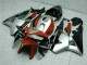 Negro Plata Rojo Carenado Moto Honda CBR 600 RR 2005-2006 Negro Plata Rojo Carenado Moto Honda CBR 600 RR 2005-2006