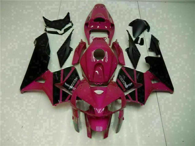 Negro Púrpura Carenado Moto Honda CBR 600 RR 2005-2006 Negro Púrpura Carenado Moto Honda CBR 600 RR 2005-2006